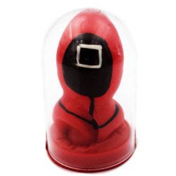 CONDOMERIE PRESERVATIVO DECORATIVO PINTADO A MANO CUADRADO