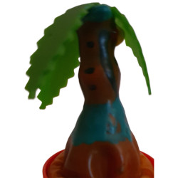 CONDOMERIE PRESERVATIVO DECORATIVO PINTADO A MANO PALMERA