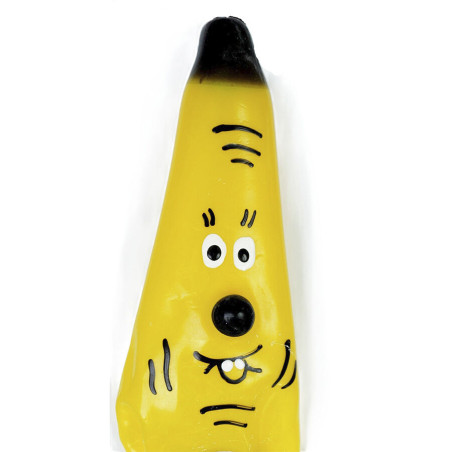 CONDOMERIE PRESERVATIVO DECORATIVO PINTADO A MANO PLATANO MODELO XL