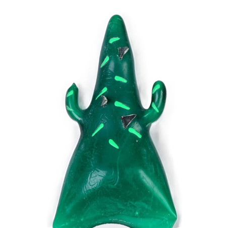 CONDOMERIE PRESERVATIVO DECORATIVO PINTADO A MANO CACTUS GRANDE XL