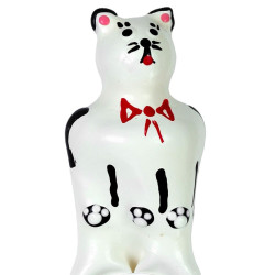 CONDOMERIE PRESERVATIVO DECORATIVO PINTADO A MANO GATO MODELO XL