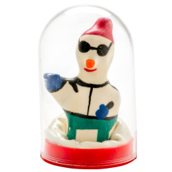 CONDOMERIE PRESERVATIVO DECORATIVO PINTADO A MANO SNOWBOARD XL