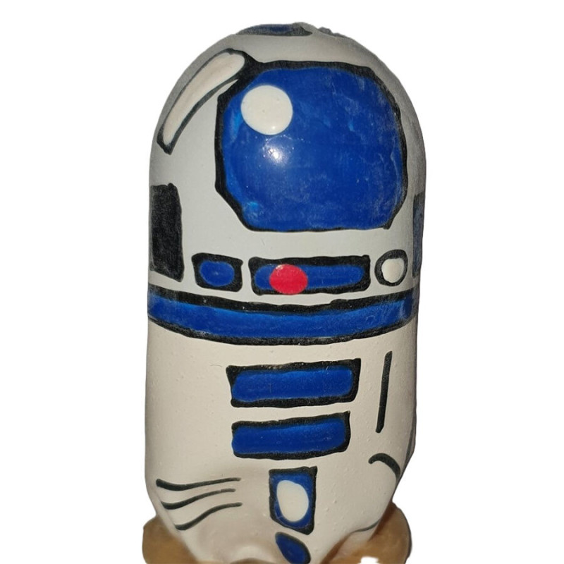 CONDOMERIE PRESERVATIVO DECORATIVO PINTADO A MANO ROBOT XL