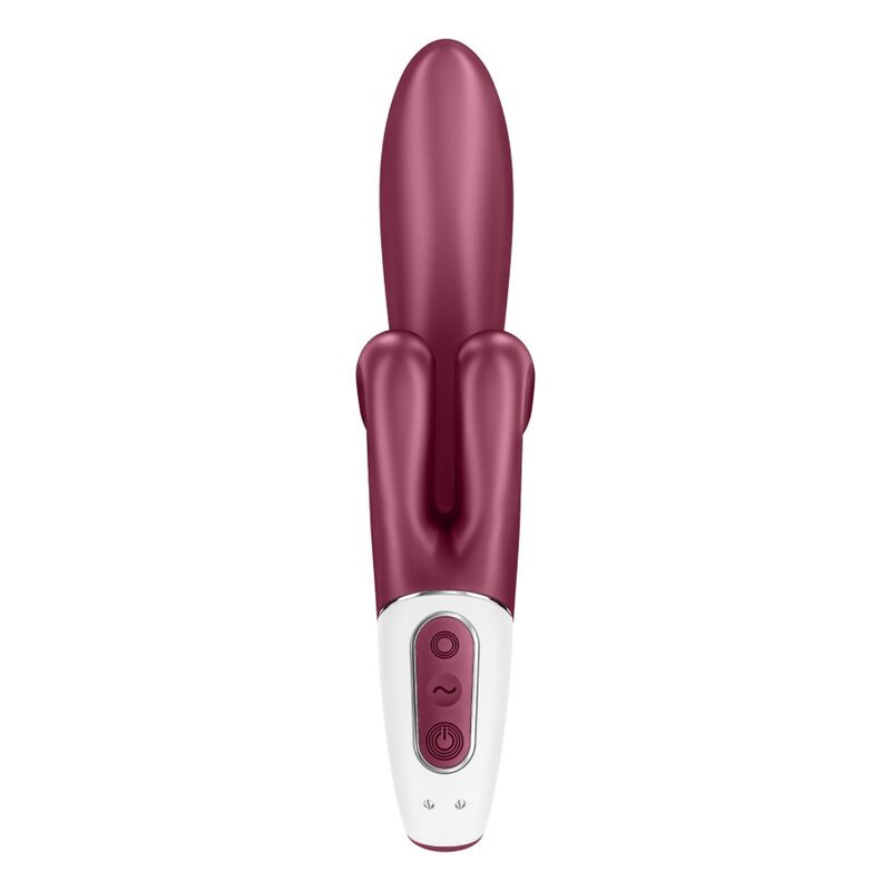 SATISFYER TOUCH ME VIBRADOR RABBIT ROJO