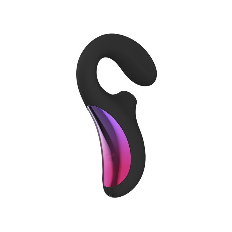 LELO ENIGMA DOBLE ESTIMULACION SUCCION MASAJEADOR NEGRO