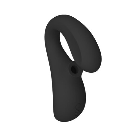 LELO ENIGMA DOBLE ESTIMULACION SUCCION MASAJEADOR NEGRO