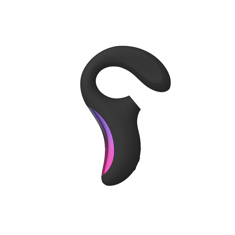 LELO ENIGMA DOBLE ESTIMULACION SUCCION MASAJEADOR NEGRO