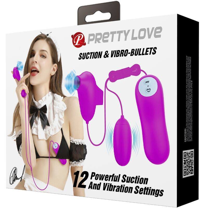 PRETTY LOVE BALA VIBRADORA Y SUCCIONADOR