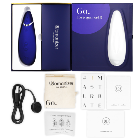 WOMANIZER PREMIUM 2 ESTIMULADOR DE CLITORIS ARANDANO