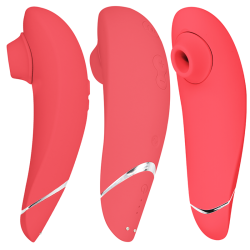 WOMANIZER PREMIUM 2 ESTIMULADOR DE CLITORIS FRAMBUESA 2