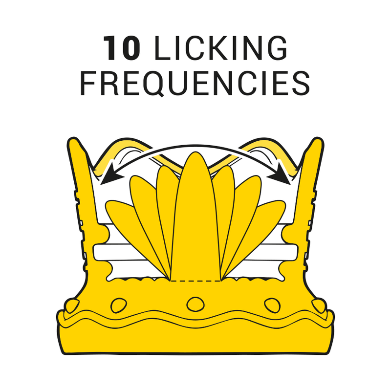 INTENSE ESTIMULADOR CLITORIS 10 MODOS DE SUCCION Y LICKING AZUL
