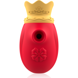 INTENSE ESTIMULADOR CLITORIS 10 MODOS DE SUCCION Y LICKING ROJO