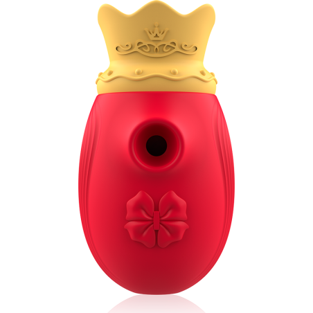 INTENSE ESTIMULADOR CLITORIS 10 MODOS DE SUCCION Y LICKING ROJO