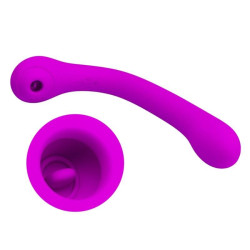 PRETTY LOVE ALEX VIBRADOR Y SUCCIONADOR DE CLITORIS LILA 2