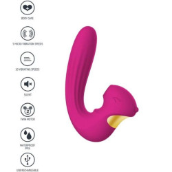 XOCOON CELESTIAL LOVE VIBE ESTIMULADOR FUCSIA 2