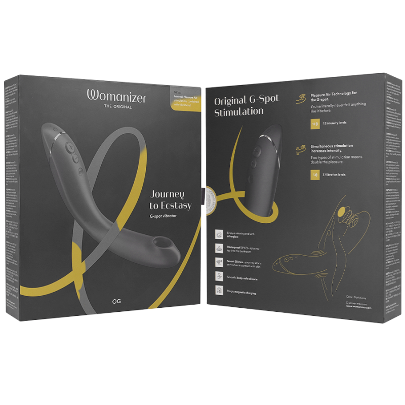 WOMANIZER OG G SPOT GRIS OSCURO
