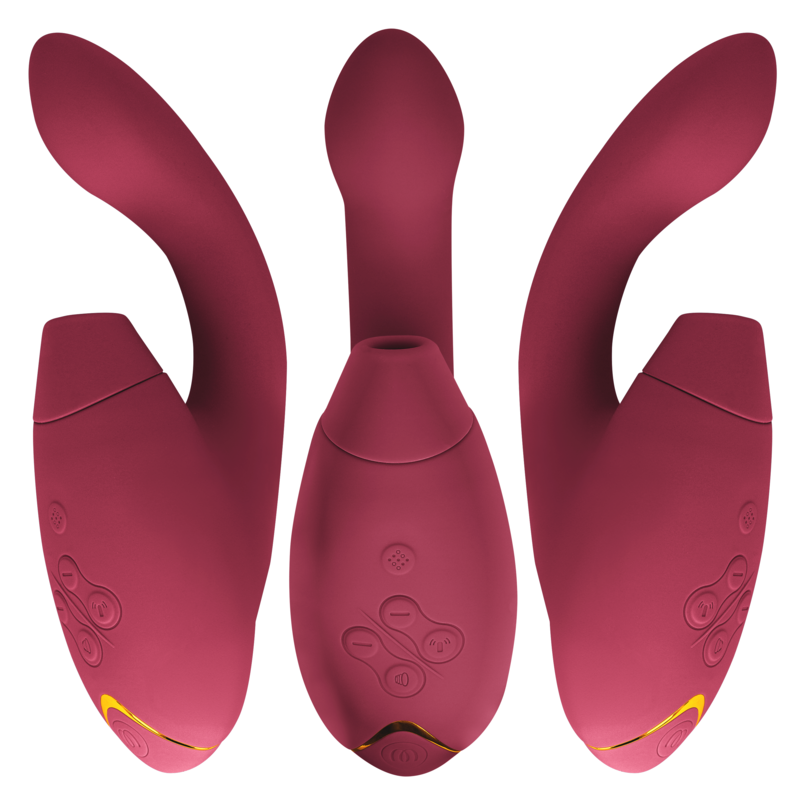 WOMANIZER DUO 2 ESTIMULADOR BURDEOS