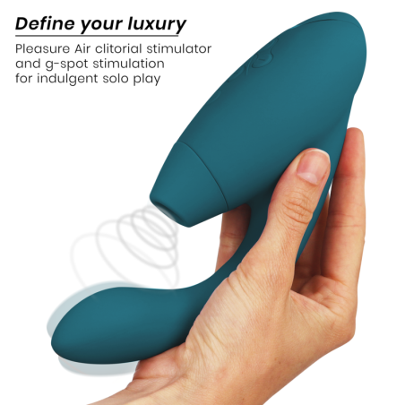 WOMANIZER DUO 2 ESTIMULADOR AZUL PETROLEO