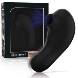 RITHUAL SHUSHU PRO POCKET ESTIMULADOR CLITORIS 2 POTENTES MOTORES AZABACHE 2