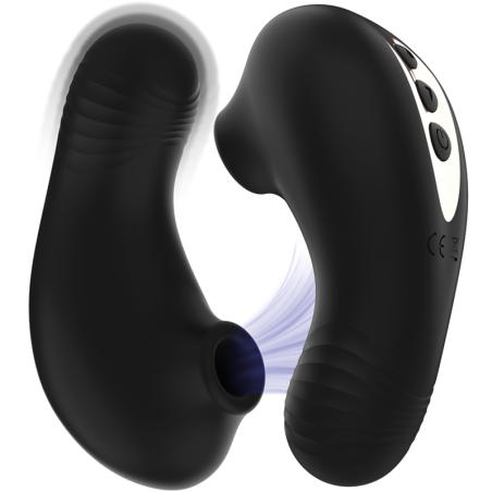 RITHUAL SHUSHU PRO POCKET ESTIMULADOR CLITORIS 2 POTENTES MOTORES AZABACHE
