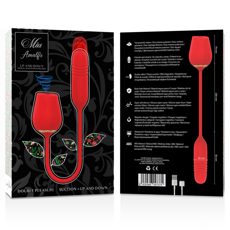 MIA AMALFI DOBLE PLEASURE SUCCIONADOR UP AND DOWN