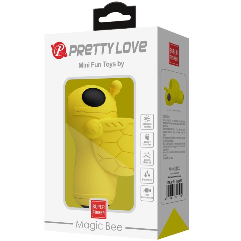 PRETTY LOVE MINI FUN TOYS BY MAGIC BEE VIBRADOR TAPPING