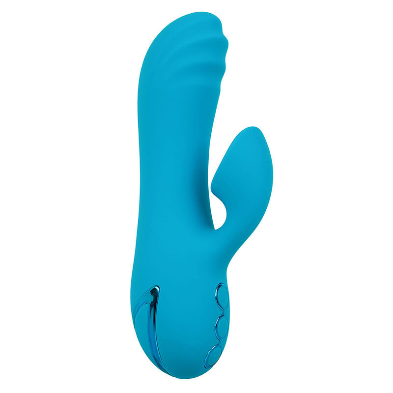 CALEXOTICS SUNSET BEACH SEDUCER VIBRADOR Y ESTIMULADOR 10 FUNCIONES AZUL