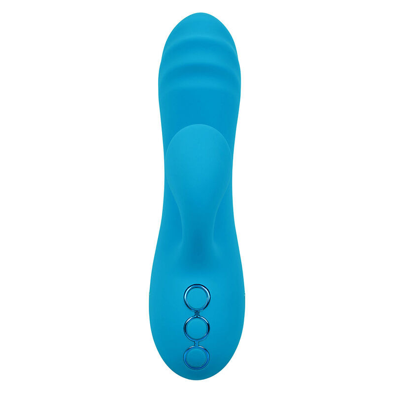 CALEXOTICS SUNSET BEACH SEDUCER VIBRADOR Y ESTIMULADOR 10 FUNCIONES AZUL
