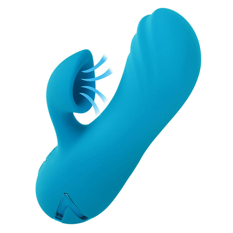 CALEXOTICS SUNSET BEACH SEDUCER VIBRADOR Y ESTIMULADOR 10 FUNCIONES AZUL