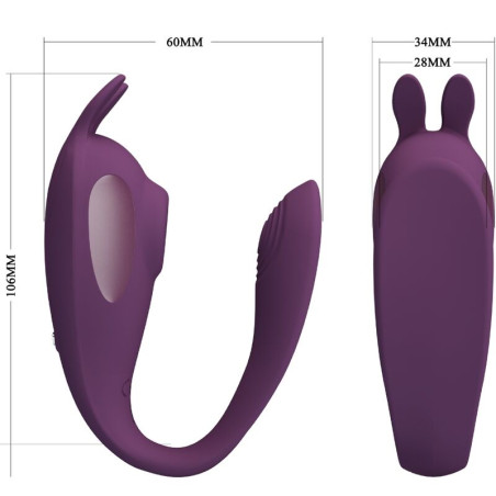 PRETTY LOVE SHEY ESTIMULADOR VIBRADOR APP GRATUITA LARGA DISTANCIA MORADO