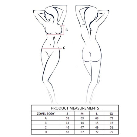 PASSION ZOVEL BODY GRIS CLARO L XL