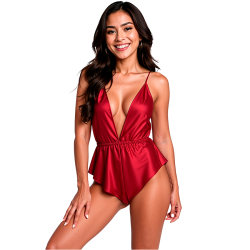 PASSION SENSIE BODY BURDEOS L XL