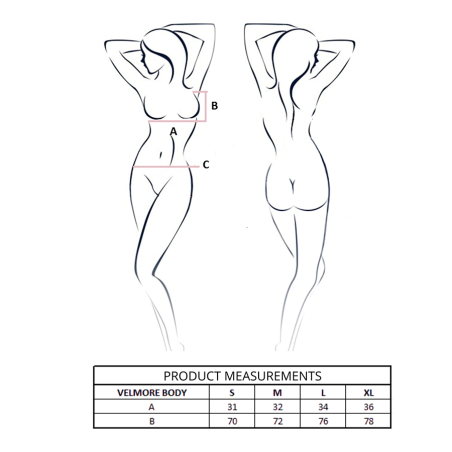 PASSION VELMORE BODY NEGRO S M