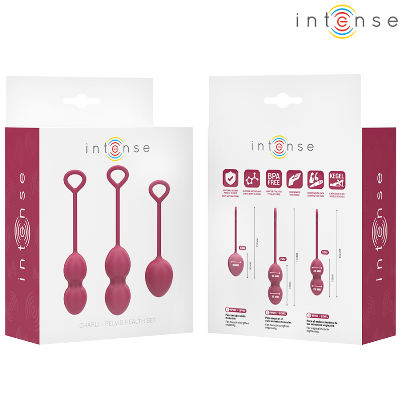 INTENSE CHARLI KIT BOLAS KEGEL VIOLET