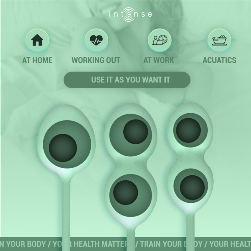 INTENSE CHARLI KIT BOLAS KEGEL JADE