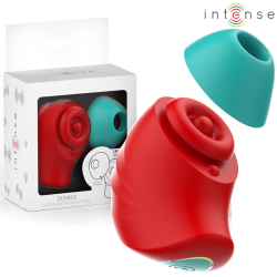 INTENSE DONNIE ESTIMULADOR CLITORIS ROJO VERDE 2