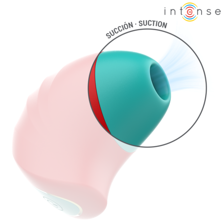 INTENSE DONNIE ESTIMULADOR CLITORIS ROJO VERDE