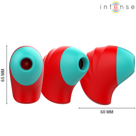 INTENSE DONNIE ESTIMULADOR CLITORIS ROJO VERDE