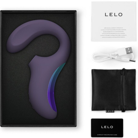 LELO ENIGMA WAVE MASAJEADOR TRIPLE VIBRACION MORADO