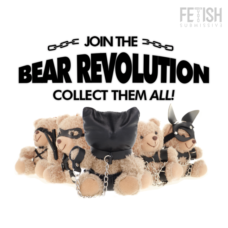 FETISH SUBMISSIVE MOMO OSITO PELUCHE BDSM MODELO 8
