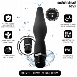 ADDICTED TOYS LIMPIADOR ANAL CON ADAPTADOR UNIVERSAL MODELO 2