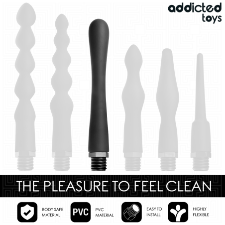ADDICTED TOYS LIMPIADOR ANAL CON ADAPTADOR UNIVERSAL MODELO 4