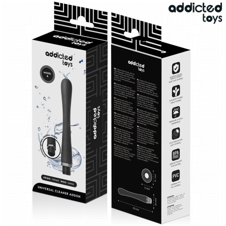 ADDICTED TOYS LIMPIADOR ANAL CON ADAPTADOR UNIVERSAL MODELO 4