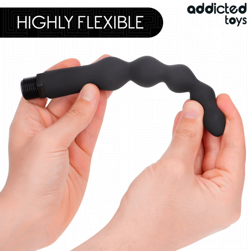 ADDICTED TOYS LIMPIADOR ANAL CON ADAPTADOR UNIVERSAL MODELO 5