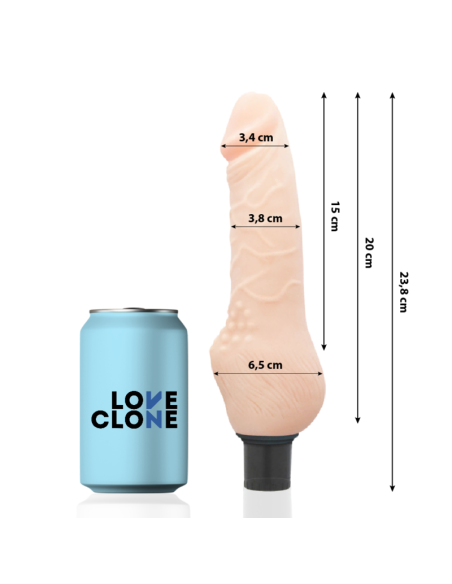 LOVECLONE DAVEN SELF LUBRICATION REALISTICO 238 CM O 38 CM