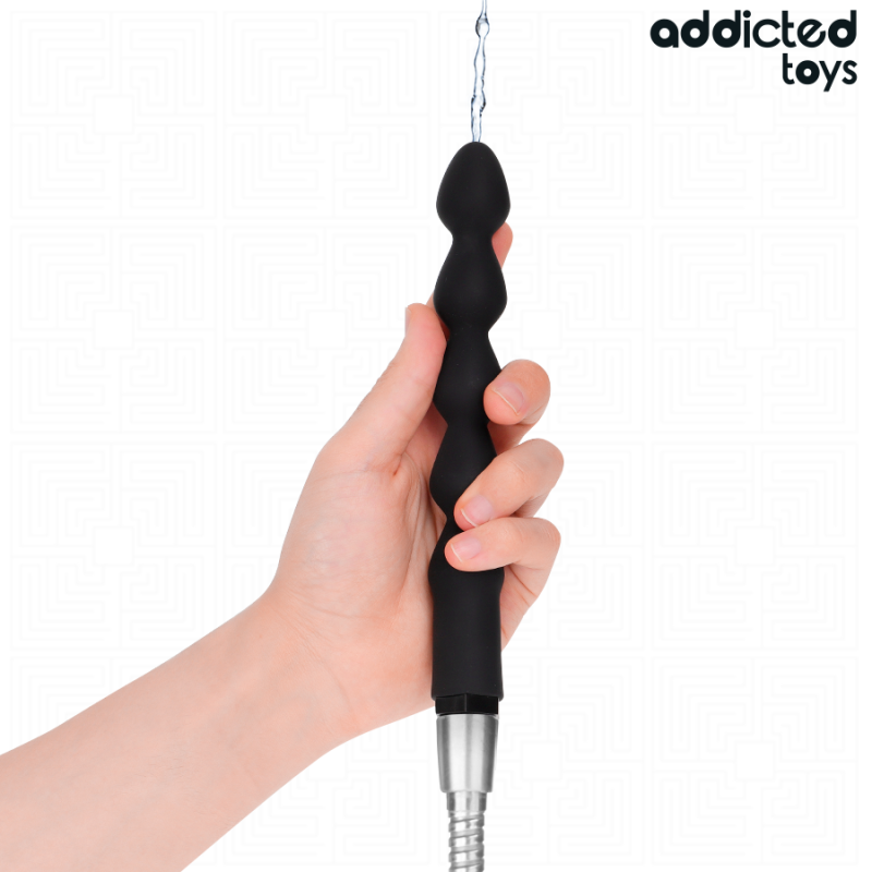 ADDICTED TOYS LIMPIADOR ANAL CON ADAPTADOR UNIVERSAL MODELO 6