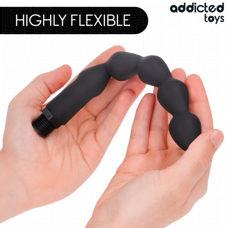 ADDICTED TOYS LIMPIADOR ANAL CON ADAPTADOR UNIVERSAL MODELO 6