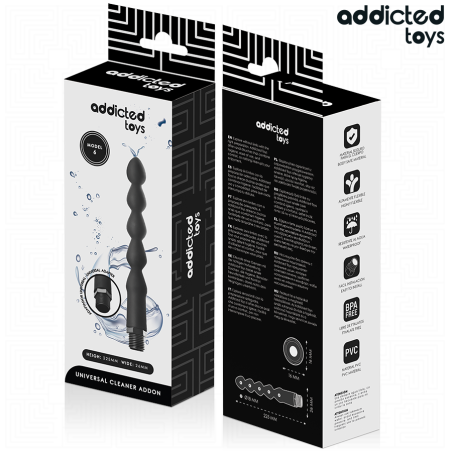 ADDICTED TOYS LIMPIADOR ANAL CON ADAPTADOR UNIVERSAL MODELO 6