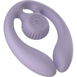 SNAIL VIBE GIZI DUO ESTIMULADOR DE PAREJAS CONTROL REMOTO LILA 2