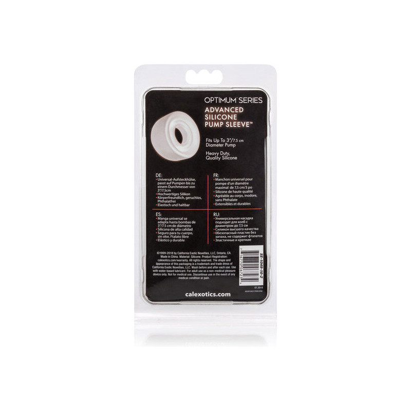 CALEXOTICS RECAMBIO FUNDA PARA DESARROLLADOR SILICONA CLEAR